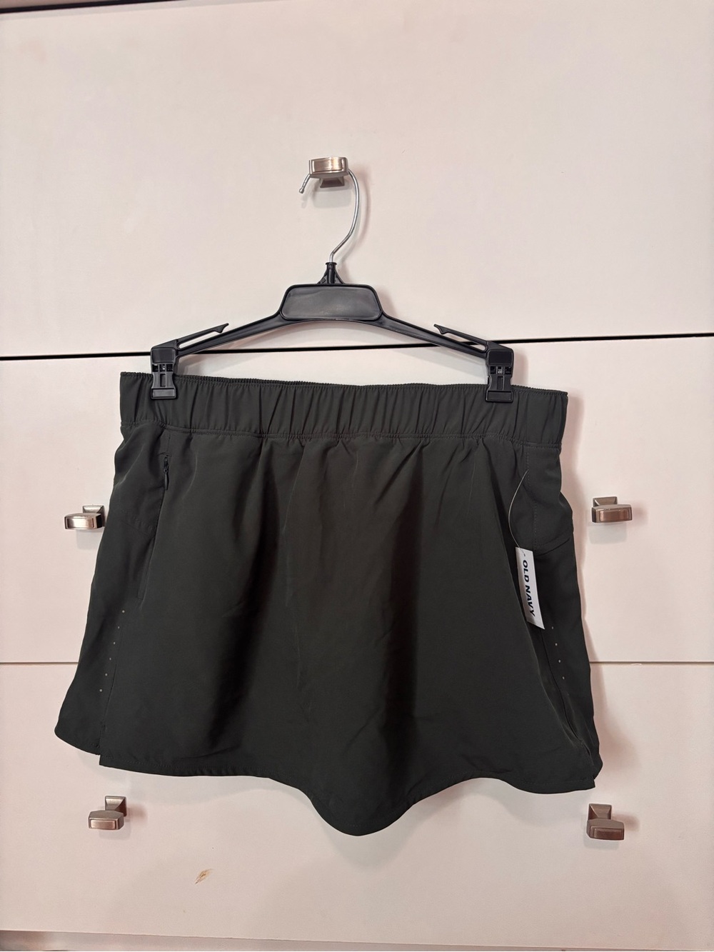 Women's Green Athletic Skort with Side Pockets-Old Navy